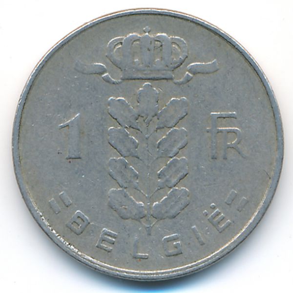 Бельгия, 1 франк (1956 г.)