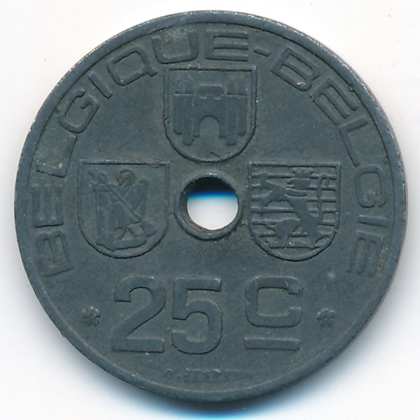 Бельгия, 25 сентим (1946 г.)
