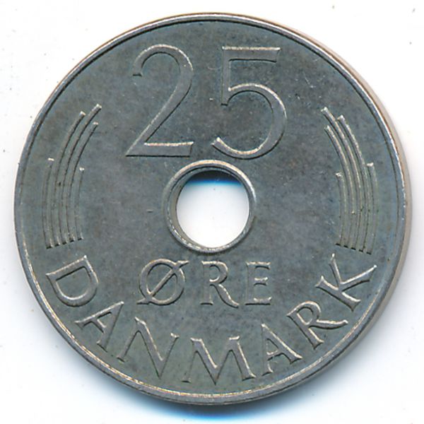 Дания, 25 эре (1983 г.)
