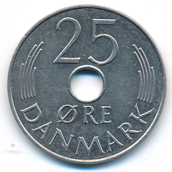 Дания, 25 эре (1986 г.)