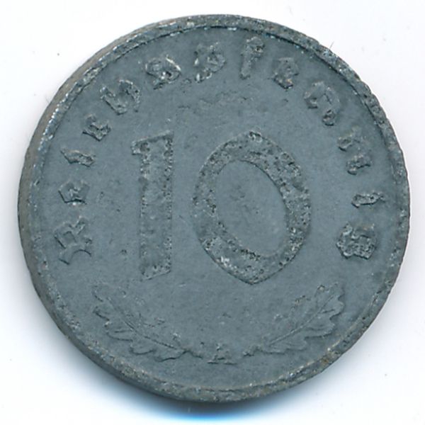 Третий Рейх, 10 рейхспфеннигов (1940 г.)