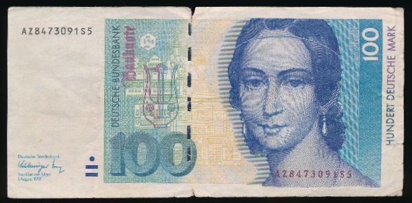 ФРГ, 100 марок (1991 г.)