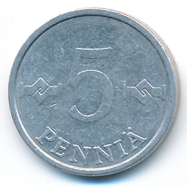 Финляндия, 5 пенни (1987 г.)