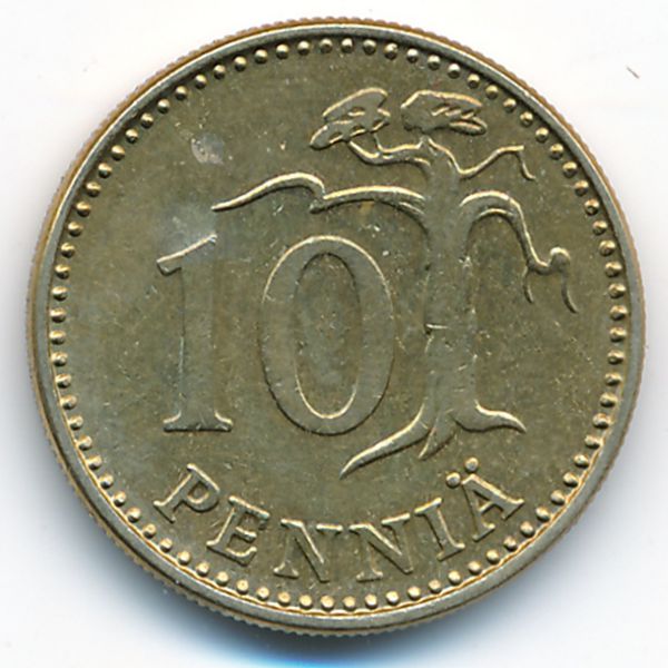 Финляндия, 10 пенни (1978 г.)