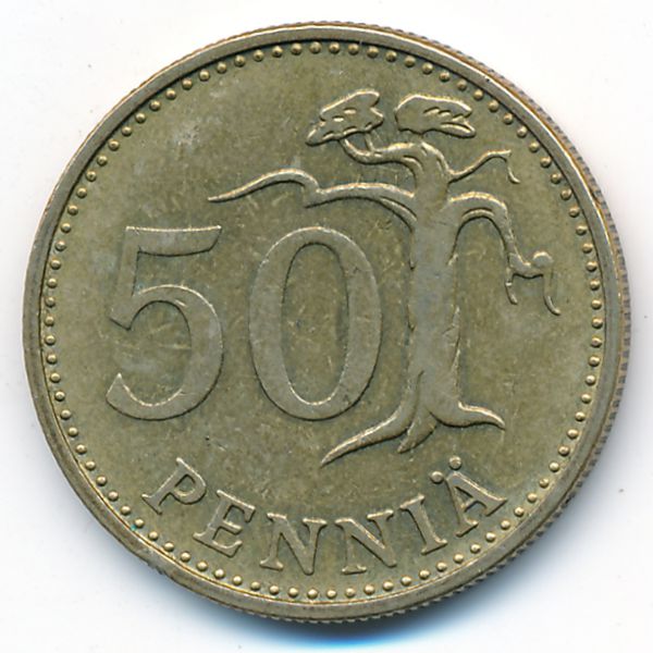 Финляндия, 50 пенни (1964 г.)