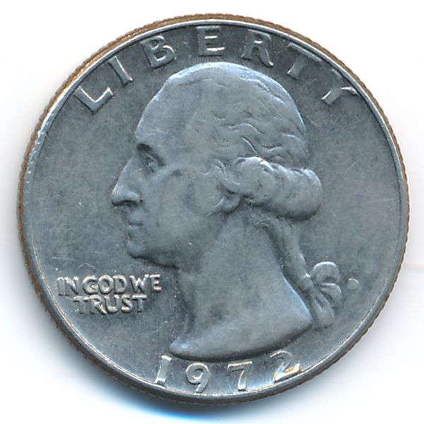 США, 1/4 доллара (1972 г.)
