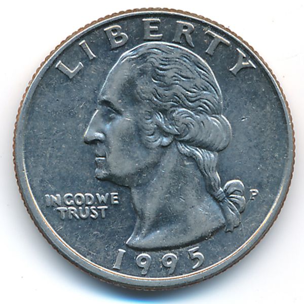 США, 1/4 доллара (1995 г.)