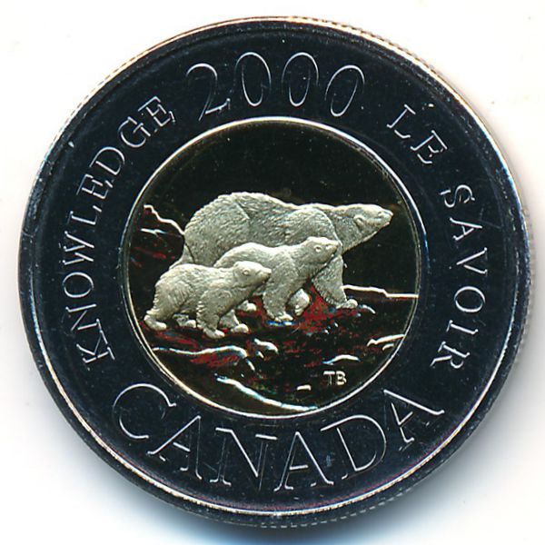 Канада, 2 доллара (2000 г.)
