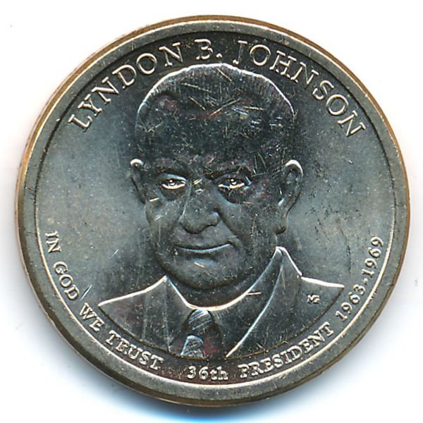 США, 1 доллар (2015 г.)
