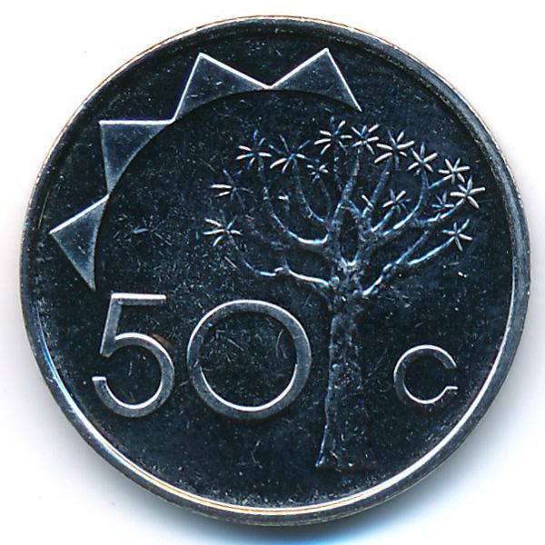 Намибия, 50 центов (2010 г.)