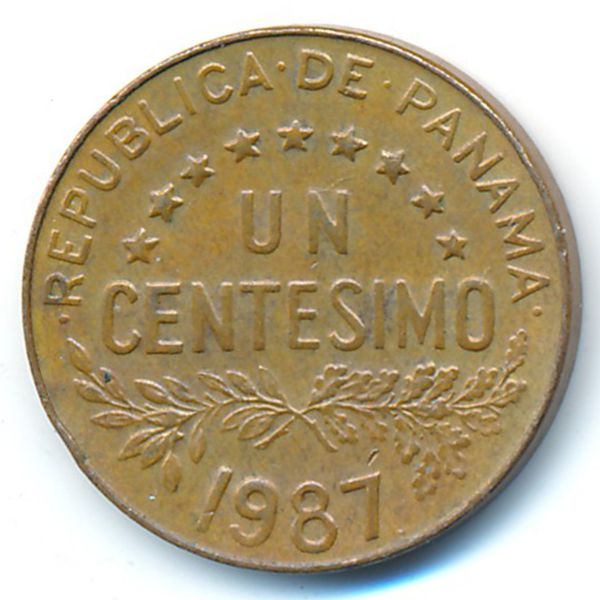 Панама, 1 сентесимо (1987 г.)
