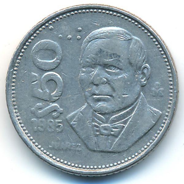 Мексика, 50 песо (1985 г.)