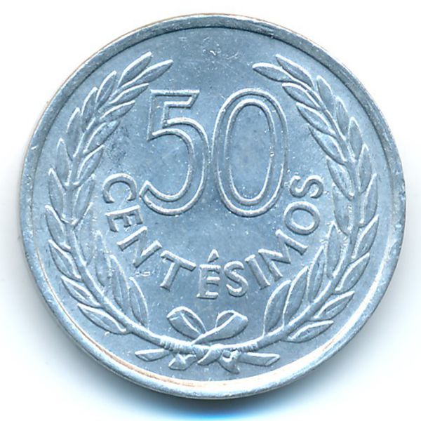 Уругвай, 50 сентесимо (1965 г.)