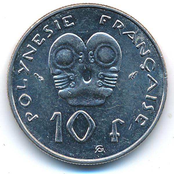 Французская Полинезия, 10 франков (1991 г.)