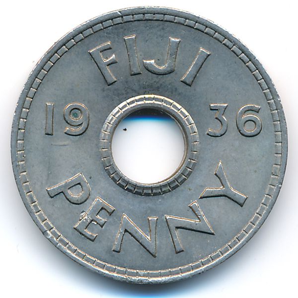 Фиджи, 1 пенни (1936 г.)