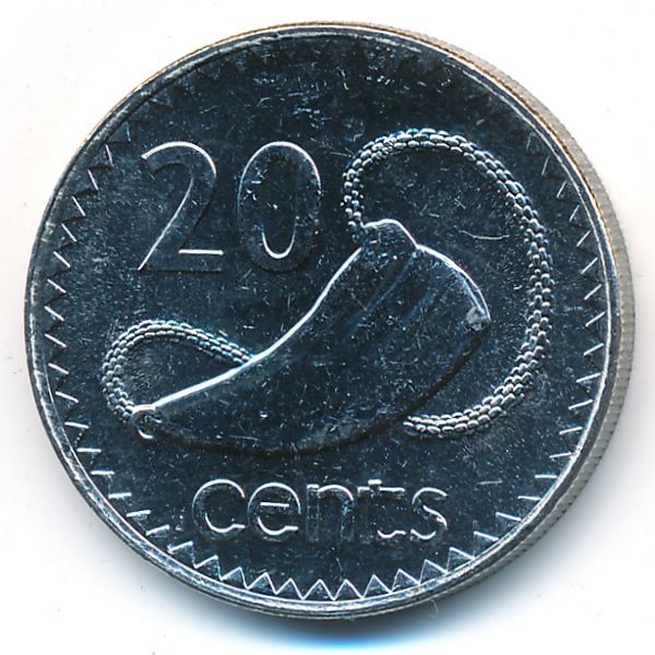 Фиджи, 20 центов (1992 г.)