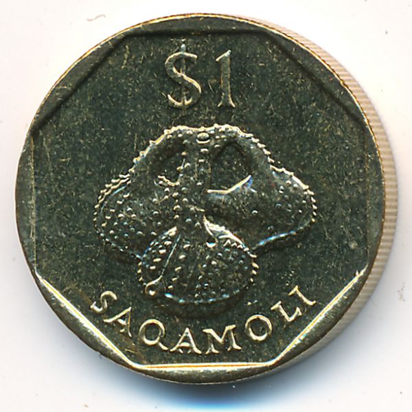 Фиджи, 1 доллар (1995 г.)