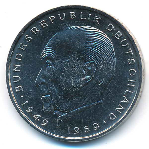 ФРГ, 2 марки (1974 г.)