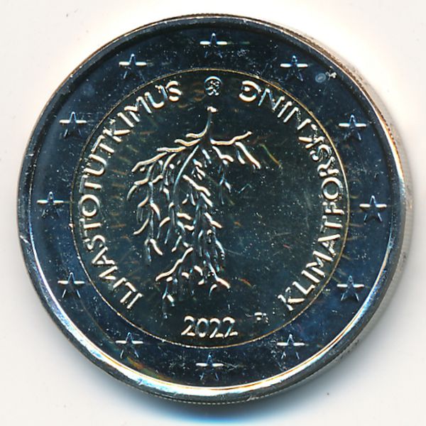 Финляндия, 2 евро (2022 г.)