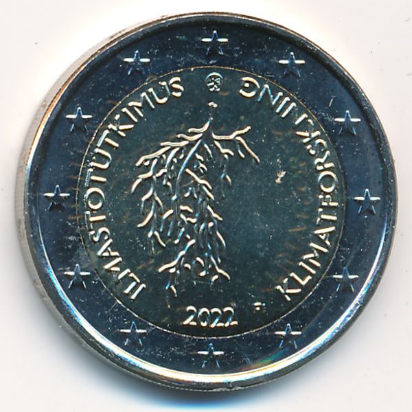Финляндия, 2 евро (2022 г.)