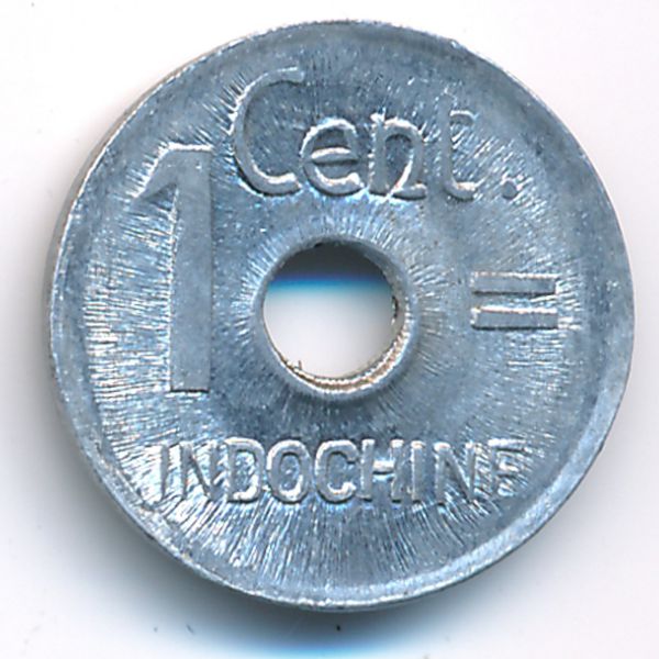 Французский Индокитай, 1 цент (1943 г.)