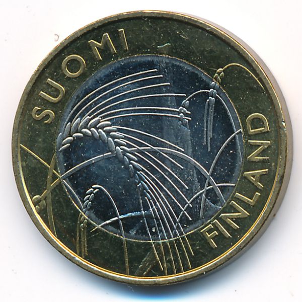 Финляндия, 5 евро (2011 г.)