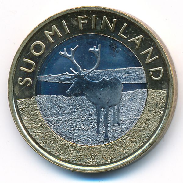 Финляндия, 5 евро (2015 г.)