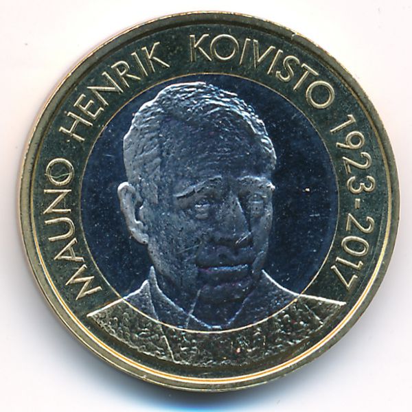 Финляндия, 5 евро (2018 г.)