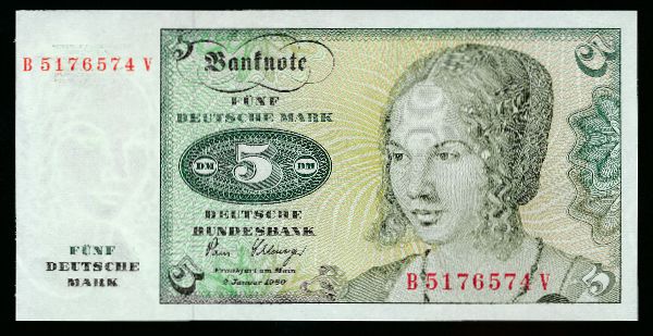 ФРГ, 5 марок (1980 г.)