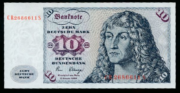 Германия, 10 марок (1980 г.)
