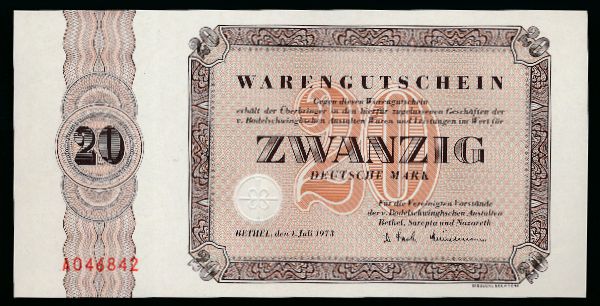 Германия, 20 марок (1973 г.)