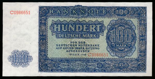 Германия, 100 марок (1948 г.)