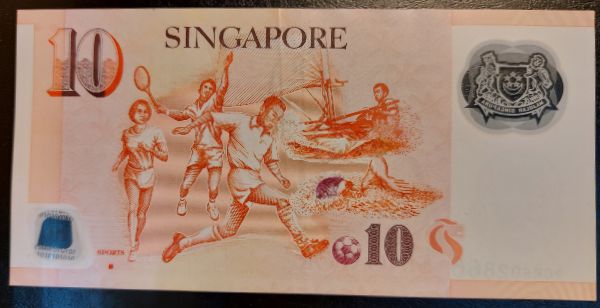 Сингапур, 10 долларов
