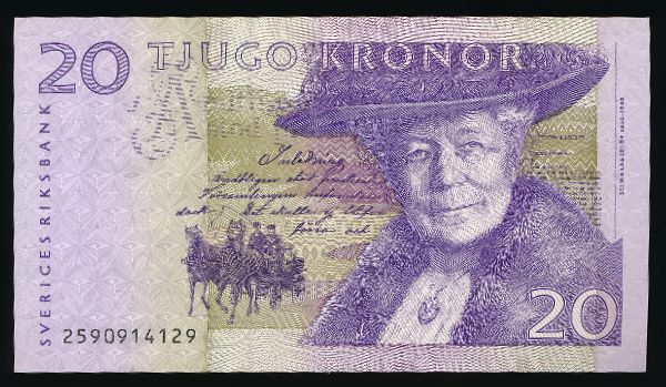 Швеция, 20 крон (2002 г.)