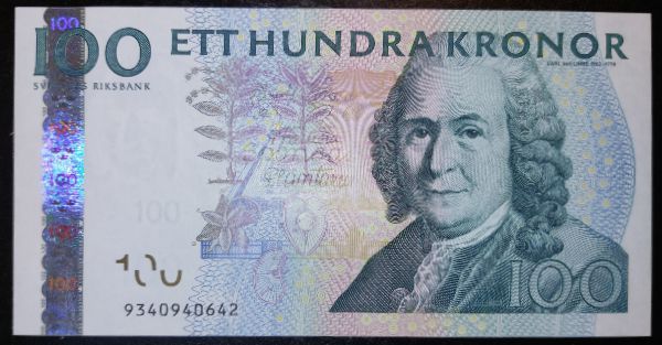 Швеция, 100 крон (2009 г.)