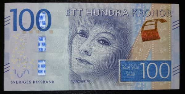 Швеция, 100 крон (2016 г.)