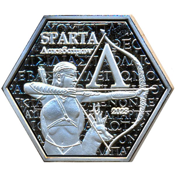 Спарта., 1 тетрадрахма (2023 г.)