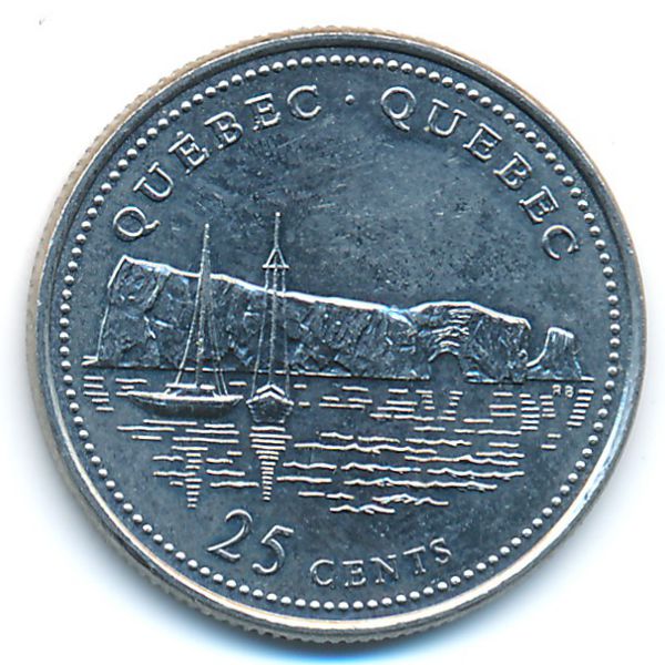 Канада, 25 центов (1992 г.)