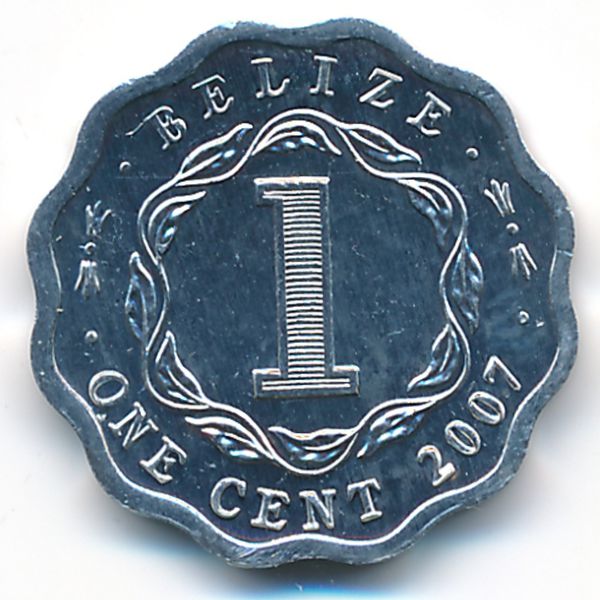 Белиз, 1 цент (2007 г.)