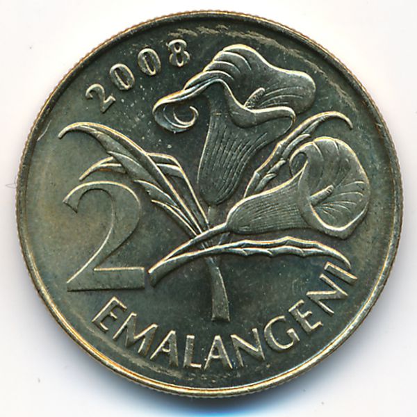 Свазиленд, 2 эмалангени (2008 г.)