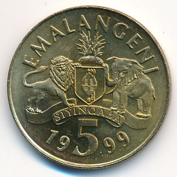 Свазиленд, 5 эмалангени (1999 г.)