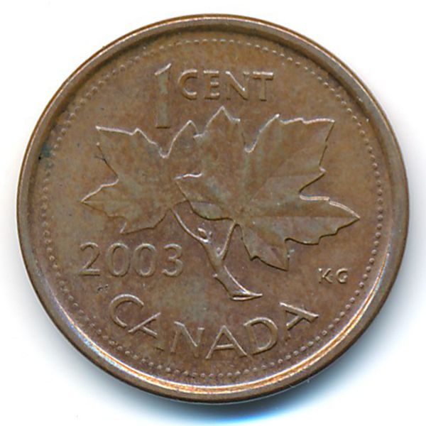 Канада, 1 цент (2003 г.)