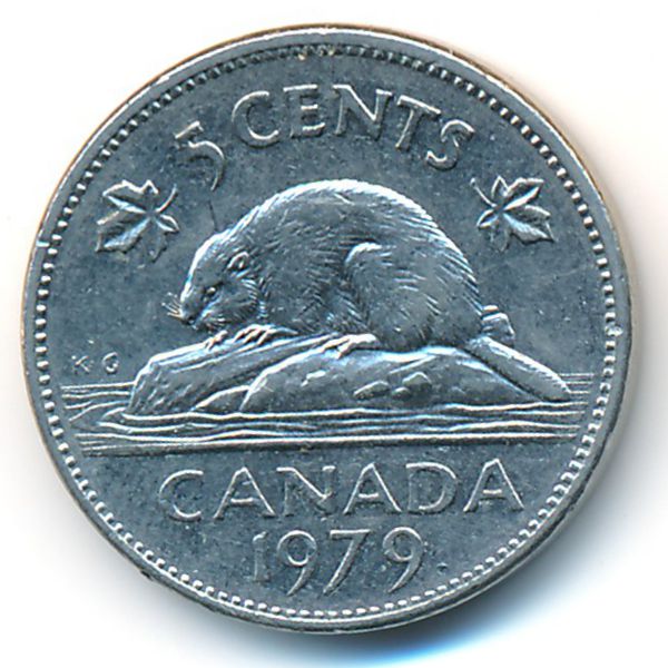 Канада, 5 центов (1979 г.)