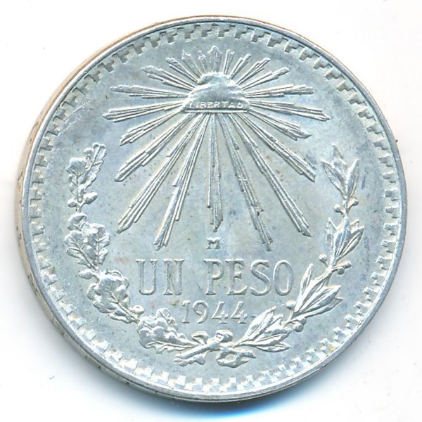 Мексика, 1 песо (1944 г.)