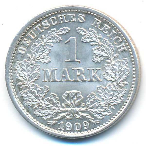 Германия, 1 марка (1909 г.)