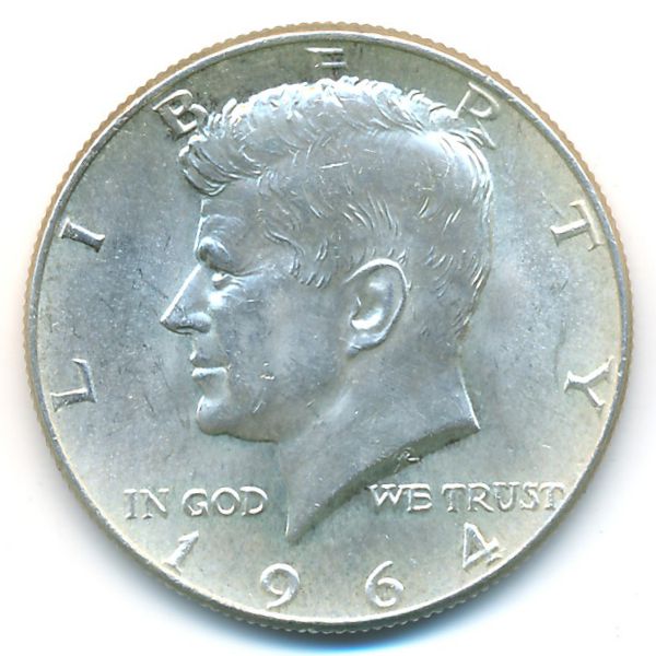 США, 1/2 доллара (1964 г.)