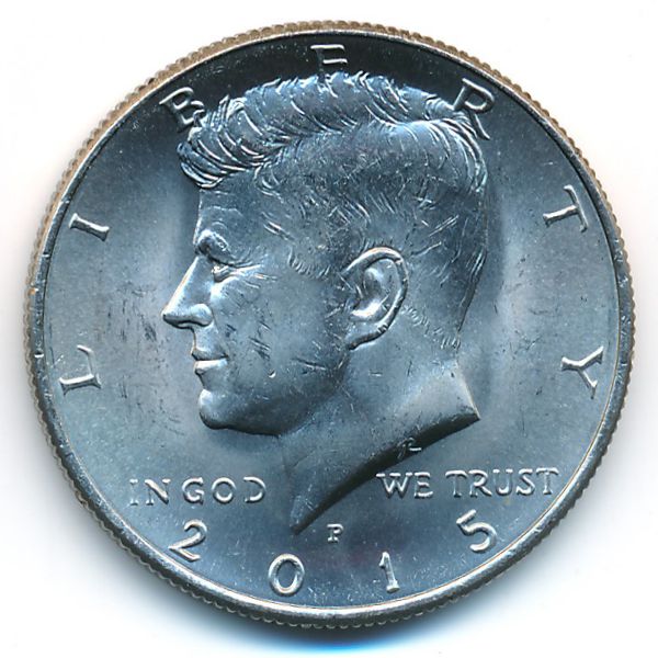 США, 1/2 доллара (2015 г.)