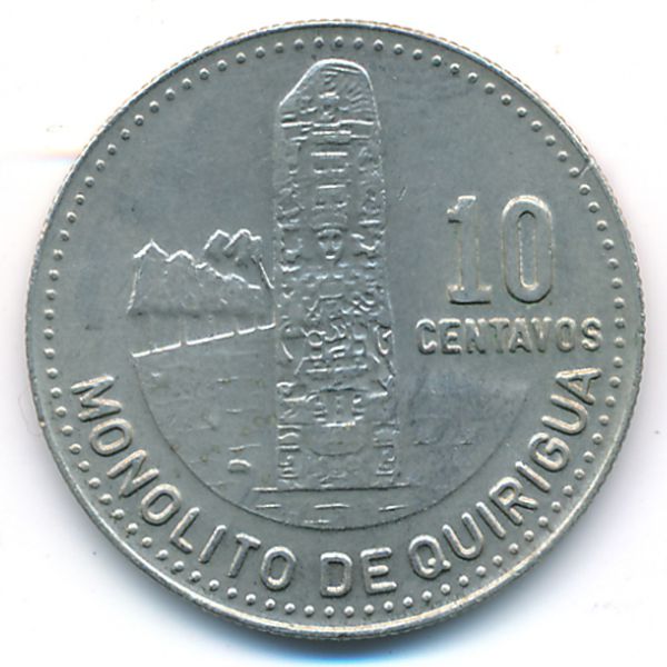 Гватемала, 10 сентаво (1983 г.)