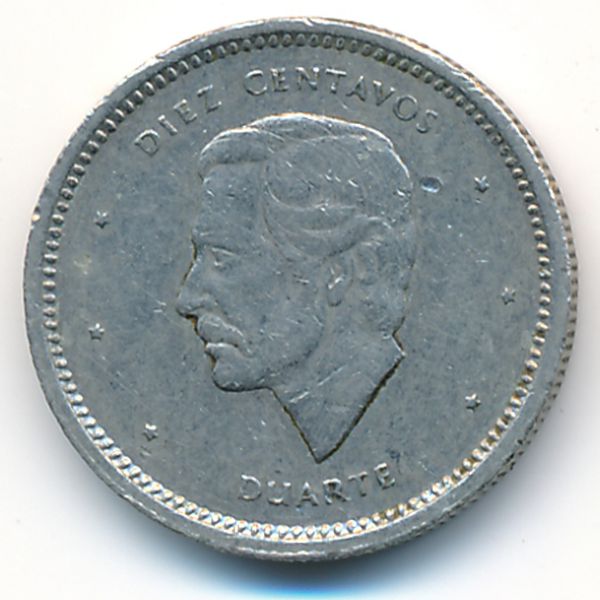 Доминиканская республика, 10 сентаво (1987 г.)