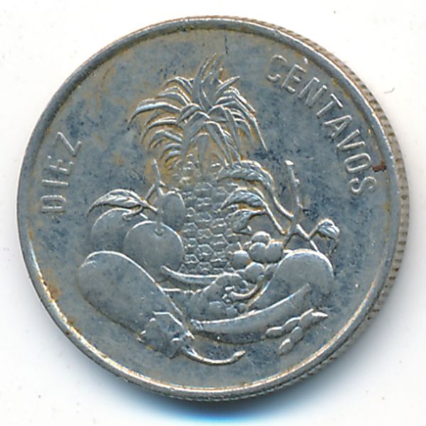 Доминиканская республика, 10 сентаво (1989 г.)